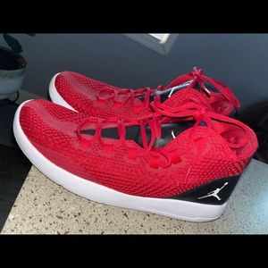Men Size 11 Red Jordans no box